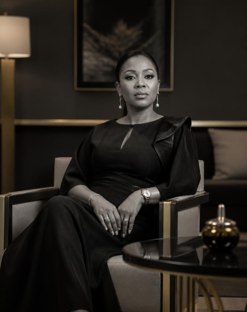 Frenzy Furniture owner in her Abuja parlour